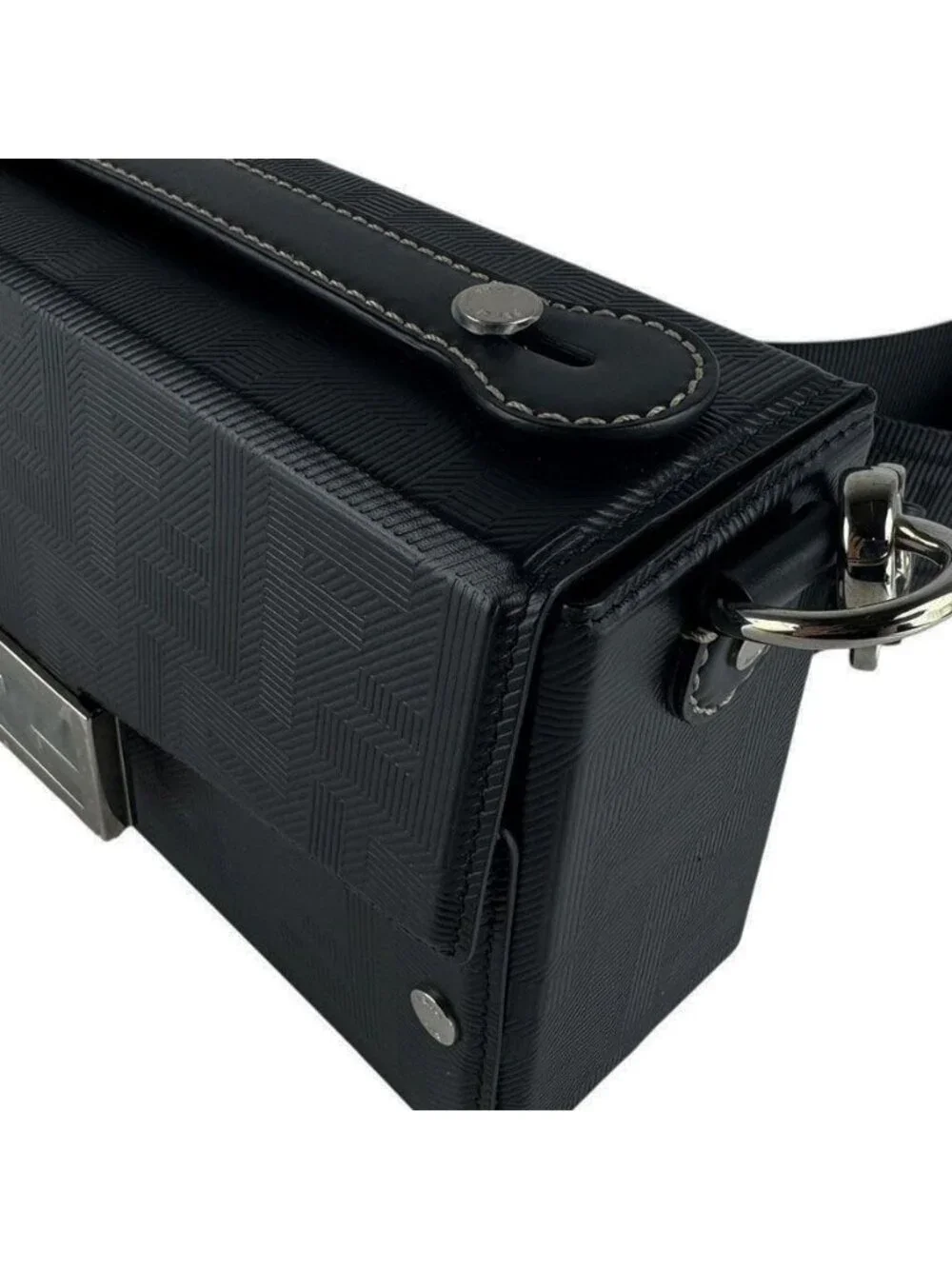 Fendi Shoulder Bag Baguette Soft Trunk